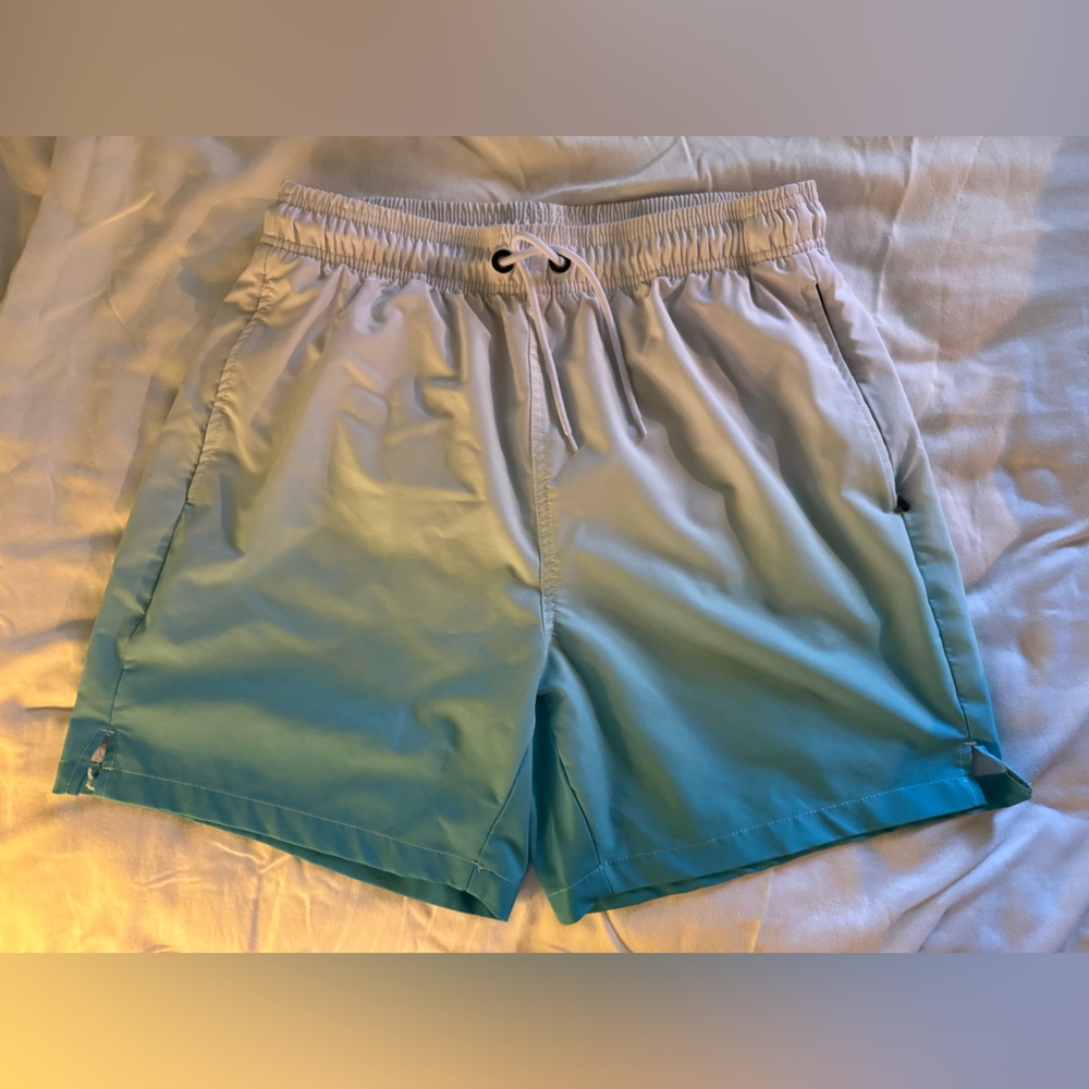 Light Blue Swim Shorts